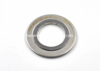 China Stainless Steel Spiral Wound Gasket With Inner Ring Corrosion Resistant supplier